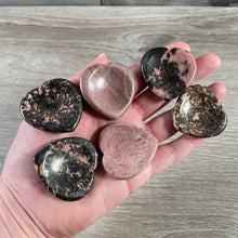 Load image into Gallery viewer, Heart Shaped Worry Stones – Bulk Crystal Pocket Stones