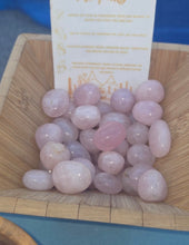 Load image into Gallery viewer, Rose Quartz Tumbled Crystal