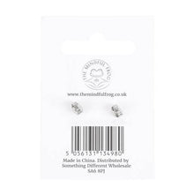 Load image into Gallery viewer, Citrine Semi Precious Crystal Earrings