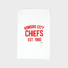 Load image into Gallery viewer, Kansas City Chiefs Towel | Tea Towels | Football Dish Towels