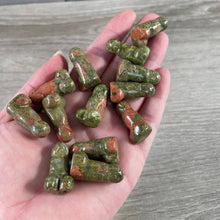 Load image into Gallery viewer, Crystal Phallic Figurine – Small Carved Gemstone Statue
