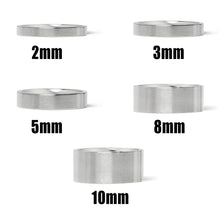 Load image into Gallery viewer, Brushed Flat Stainless Steel Ring