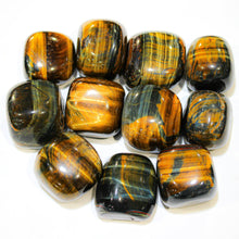 Load image into Gallery viewer, Blue Tiger Eye Tumbled 1 piece