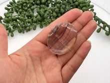 Load image into Gallery viewer, Rainbow Fluorite Worry Stone (1 piece)