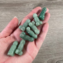 Load image into Gallery viewer, Crystal Phallic Figurine – Small Carved Gemstone Statue