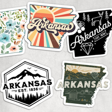 Load image into Gallery viewer, Arkansas Stickers