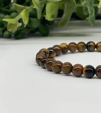 Load image into Gallery viewer, Yellow Tiger Eye Stretchable Bracelet 6mm Beads