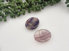 Load image into Gallery viewer, Rainbow Fluorite Worry Stone (1 piece)