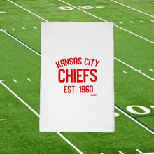 Load image into Gallery viewer, Kansas City Chiefs Towel | Tea Towels | Football Dish Towels