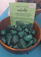 Load image into Gallery viewer, Malachite Tumbled Crystal
