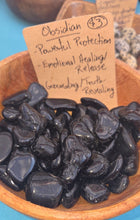 Load image into Gallery viewer, Obsidian Tumbled Crystal