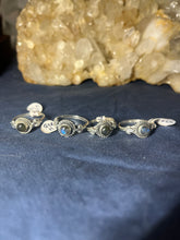 Load image into Gallery viewer, Labradorite Sterling Silver Rings