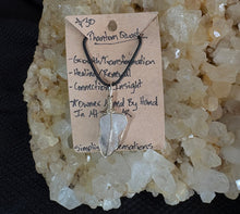 Load image into Gallery viewer, Wire Wrapped Crystal Necklace