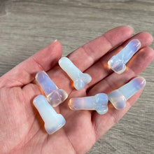 Load image into Gallery viewer, Crystal Phallic Figurine – Small Carved Gemstone Statue