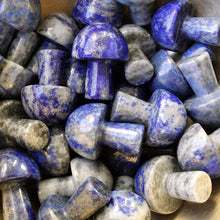 Load image into Gallery viewer, Lapis Lazuli Mini Mushroom (Crystals & Stones)