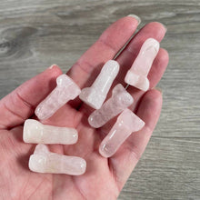 Load image into Gallery viewer, Crystal Phallic Figurine – Small Carved Gemstone Statue