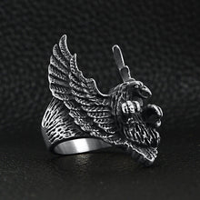 Load image into Gallery viewer, Stainless Steel Flying Eagle Ring