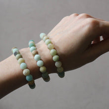 Load image into Gallery viewer, Amazonite Bracelet (Matte) 4mm/6mm/8mm - Crystals & Stones