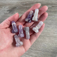 Load image into Gallery viewer, Crystal Phallic Figurine – Small Carved Gemstone Statue
