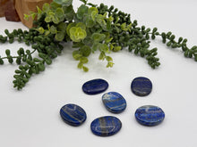 Load image into Gallery viewer, Lapis Lazuli Worry Stone (1 piece)
