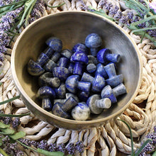 Load image into Gallery viewer, Lapis Lazuli Mini Mushroom (Crystals &amp; Stones)
