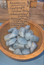 Load image into Gallery viewer, Aquamarine Tumbled Crystal
