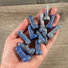 Load image into Gallery viewer, Crystal Phallic Figurine – Small Carved Gemstone Statue
