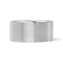 Load image into Gallery viewer, Brushed Flat Stainless Steel Ring
