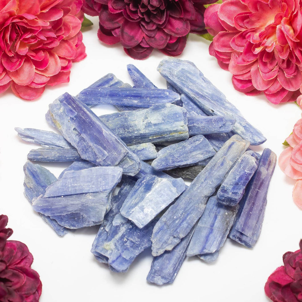 Blue Kyanite Rough Blades 1/2 Kilo