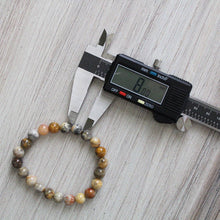 Load image into Gallery viewer, Crazy Lace Agate Bracelet 8mm or 6mm - Crystals &amp; Stones
