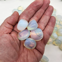 Load image into Gallery viewer, Opalite (1kg/2.2 lbs.) Tumbled Stone 20-25mm
