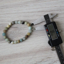 Load image into Gallery viewer, Amazonite Bracelet (Matte) 4mm/6mm/8mm - Crystals &amp; Stones
