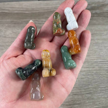 Load image into Gallery viewer, Crystal Phallic Figurine – Small Carved Gemstone Statue

