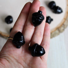 Load image into Gallery viewer, Obsidian Acorn (Crystals &amp; Stones)
