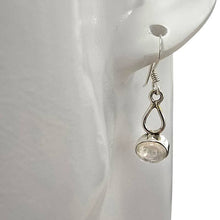 Load image into Gallery viewer, Moonstone Sterling Silver Dangle Earrings
