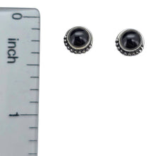 Load image into Gallery viewer, Black Onyx Sterling Silver Stud Earrings
