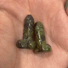 Load image into Gallery viewer, Crystal Phallic Figurine – Small Carved Gemstone Statue
