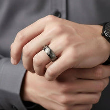 Load image into Gallery viewer, Stainless Steel Camouflage Blank Ring
