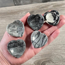 Load image into Gallery viewer, Heart Shaped Worry Stones – Bulk Crystal Pocket Stones
