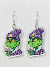 Load image into Gallery viewer, Christmas Coffee Earrings Pink
