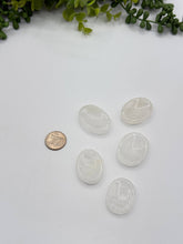 Load image into Gallery viewer, Clear Quartz Worry Stones  (1 piece)

