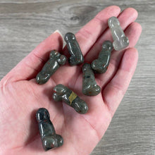 Load image into Gallery viewer, Crystal Phallic Figurine – Small Carved Gemstone Statue
