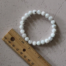Load image into Gallery viewer, Moonstone Bracelet 4mm/6mm/8mm - Crystals &amp; Stones
