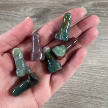 Load image into Gallery viewer, Crystal Phallic Figurine – Small Carved Gemstone Statue
