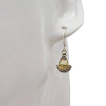 Load image into Gallery viewer, Labradorite Sterling Silver Earrings on Hooks
