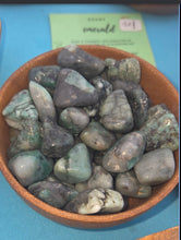 Load image into Gallery viewer, Emerald Tumbled Crystal
