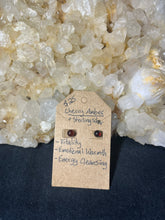 Load image into Gallery viewer, Cherry Amber Sterling Silver Stud Earrings
