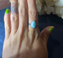 Load image into Gallery viewer, Larimar Sterling Silver Rings
