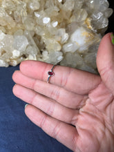 Load image into Gallery viewer, Garnet Sterling Silver Rings
