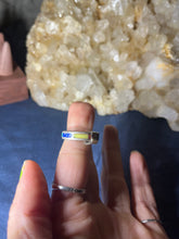 Load image into Gallery viewer, Quad Color Gemstone Ring
